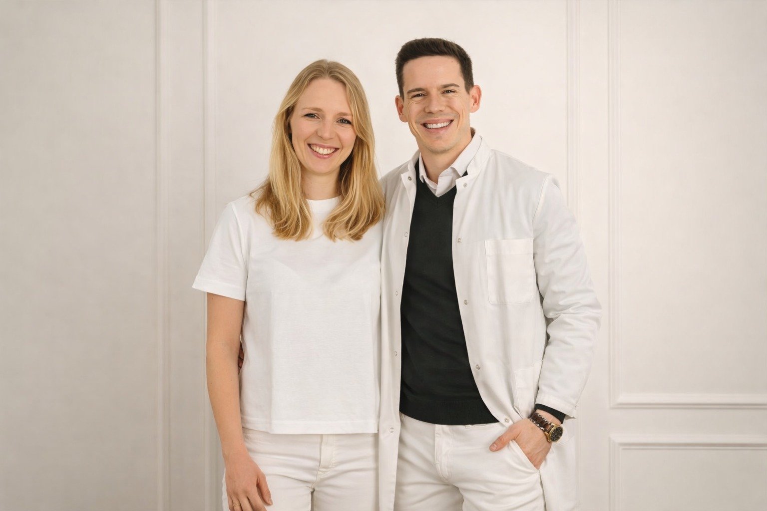 Bild des ärztlichen Teams, Dr. Anna Christina Bernd & Dr. Richard Brodnig